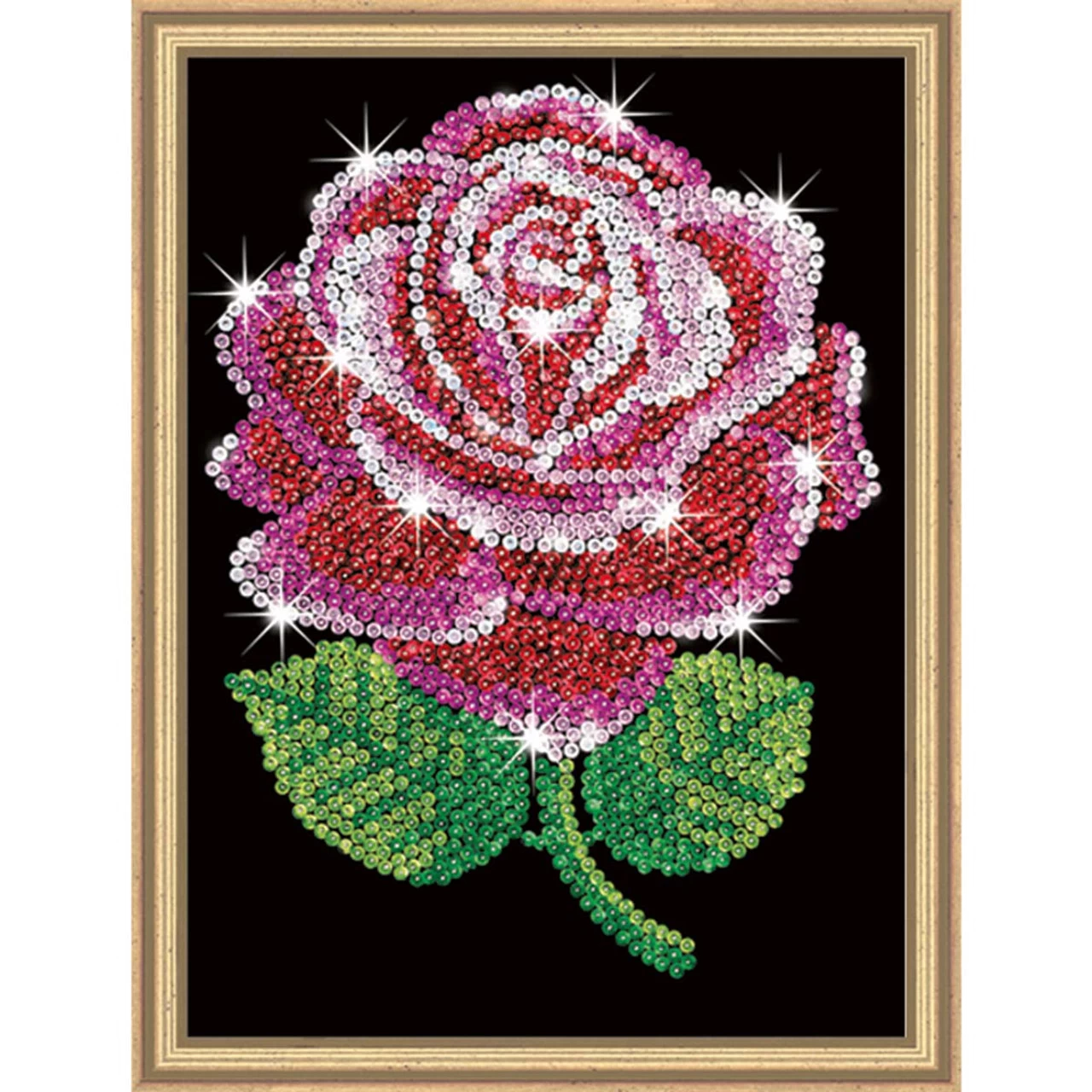 KSG Crafts Red Rose Sequin Kit 2 KSG Crafts Red Rose Sequin Kit