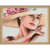 Lanarte Lady With Hat Diamond Painting