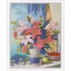 Collection D'Art Bouquet With Lilies Diamond Painting -Craft and Hobbies Store 041251 42050.1693402270