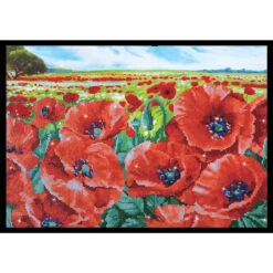Diamond Dotz Red Poppy Field Diamond Painting