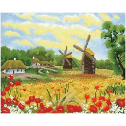 Diamond Dotz Windmill Days Diamond Painting -Craft and Hobbies Store 042533 2 46898.1657934490