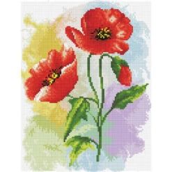 Diamond Dotz Poppy Poster Diamond Painting