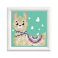 Diamond Dotz Llama Heart Diamond Painting