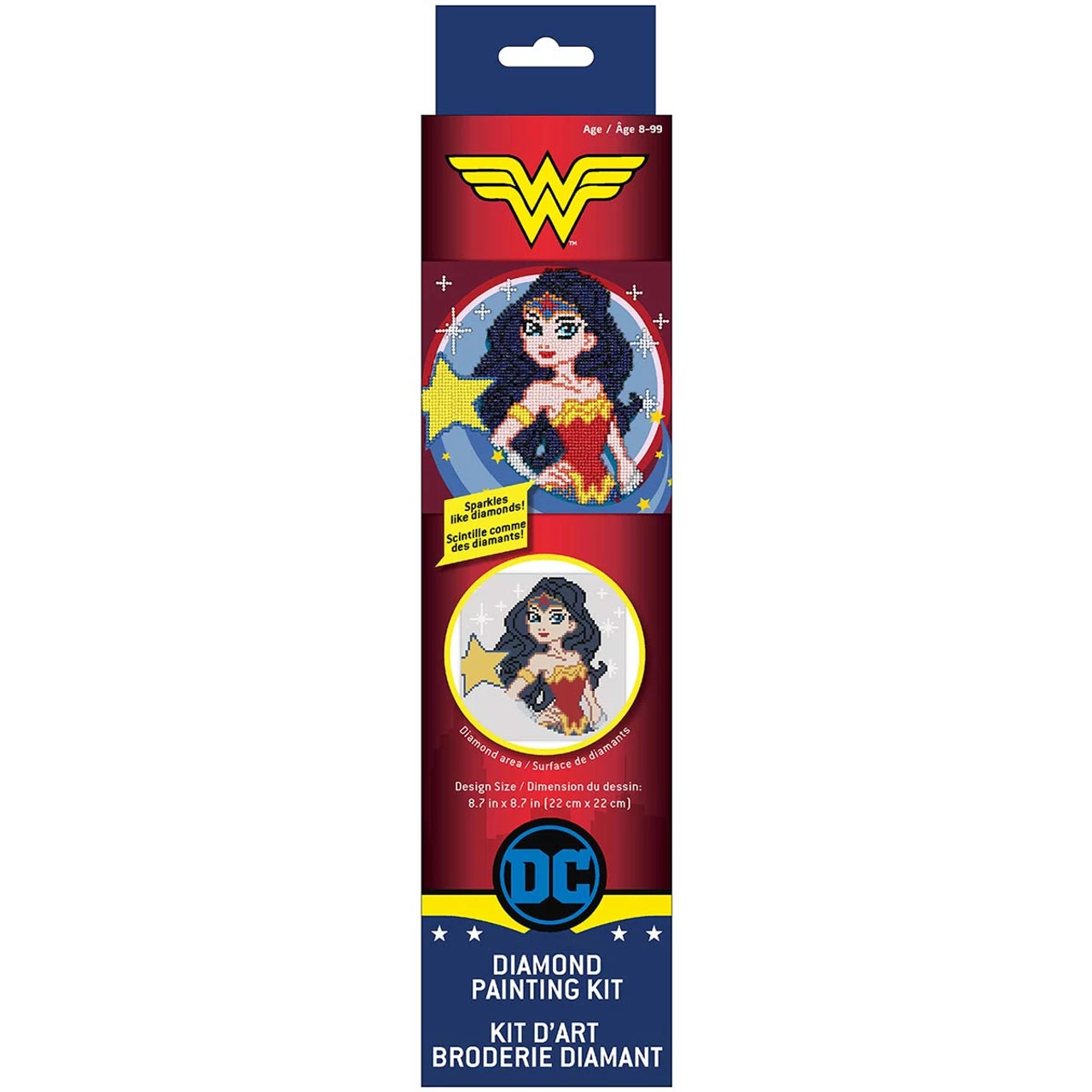 Camelot DC Young Wonder Woman Diamond Painting 4 Camelot DC Young Wonder Woman Diamond Painting - Image 2