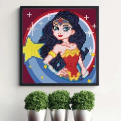 Camelot DC Young Wonder Woman Diamond Painting 9 Camelot DC Young Wonder Woman Diamond Painting -Craft and Hobbies Store 043062 4 79157.1697773111