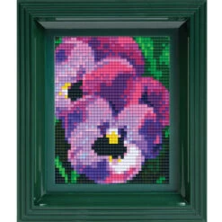 PixelHobby Purple Pansies Mosaic Art Kit