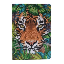 Crystal Art Tiger In The Forest Notebook Diamond Painting