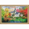 PixelHobby Autumn Church Mosaic Art Kit 2 PixelHobby Autumn Church Mosaic Art Kit -Craft and Hobbies Store 044230 97940.1693398716