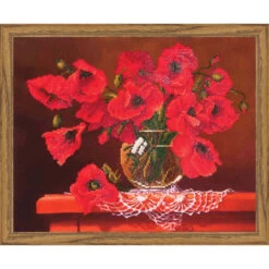 Diamond Dotz Red Poppies Diamond Painting