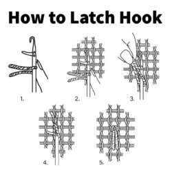 Herrschners 3.75-mesh Gridded Latch Hook Canvas Accessory 11 Herrschners 3.75-mesh Gridded Latch Hook Canvas Accessory -Craft and Hobbies Store 131234 5 64075.1693411106