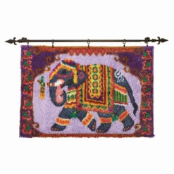 Herrschners Elephant Parade Latch Hook Kit