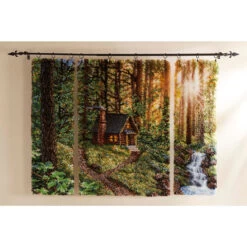 Craft and Hobbies Store 15 Herrschners Forest Dawn Triptych Latch Hook Kit