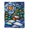 Sundance Winter Stained Glass Latch Hook Kit 2 Sundance Winter Stained Glass Latch Hook Kit -Craft and Hobbies Store 132212 62328.1693411720