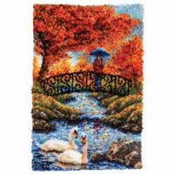 Herrschners Golden Gateway Latch Hook Kit