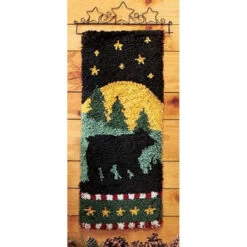 Herrschners Bear Silhouette Latch Hook Kit