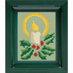 PixelHobby Christmas Candle Mosaic Art Kit