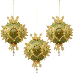 Herrschners Golden Trellis Ornament Kit