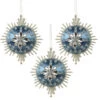 Herrschners Snowflake Shimmer Ornament Kit