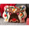 Sundance Reindeer Games Pillow Latch Hook Kit -Craft and Hobbies Store 551906 67821.1693464259